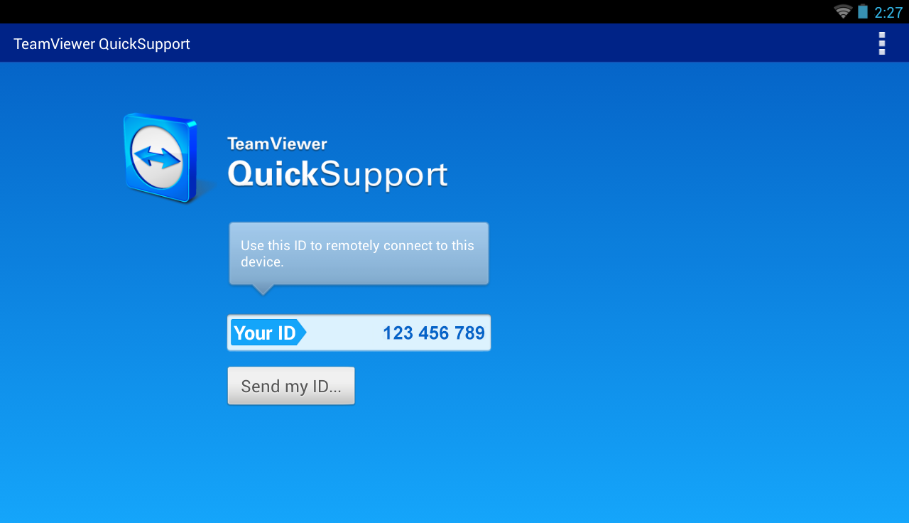 TeamViewer Quick Support - Trimble Ag Developer Network